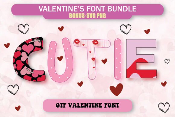 Berry & Valentine Bundle: Your Go-To for Sweet, Playful Design