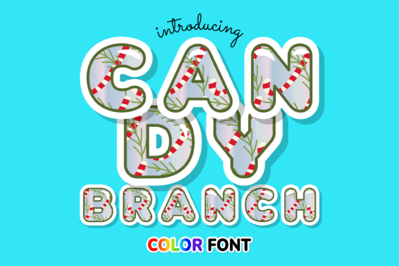 Candy Branch: A Modern Color Font for Dynamic Creations