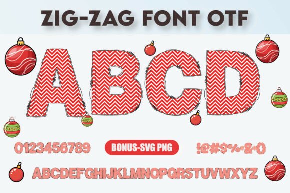 Inject Bold Energy with Zig Zag Decorative Letters
