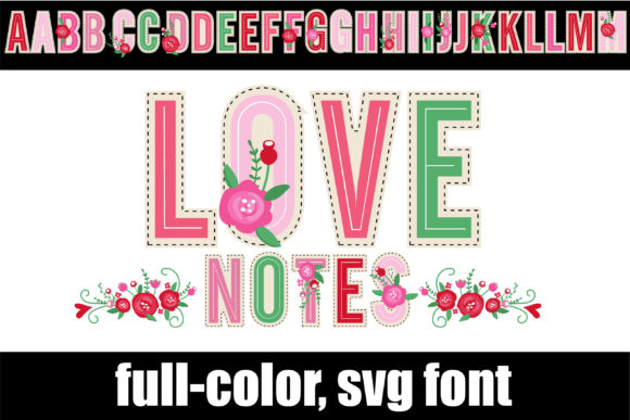 Love Notes: A Color Font for Creative Branding