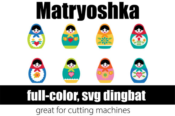 Matryoshka: Unlocking Creativity with This Unique Color Font