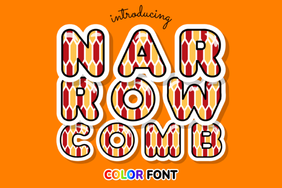 Narrow Comb: A Creative Font for Bold, Modern Designs