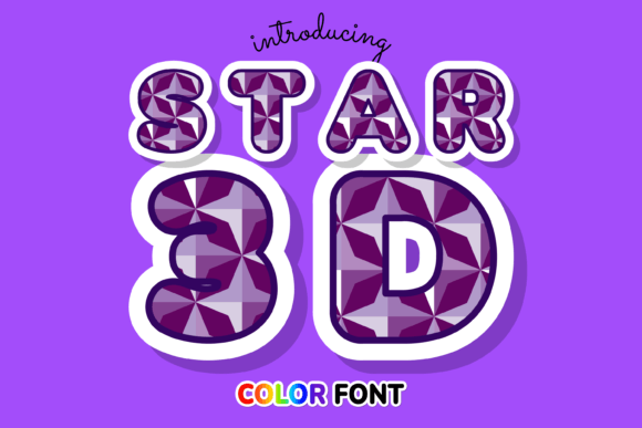 Star 3D: A Stellar Font for Head-Turning Designs