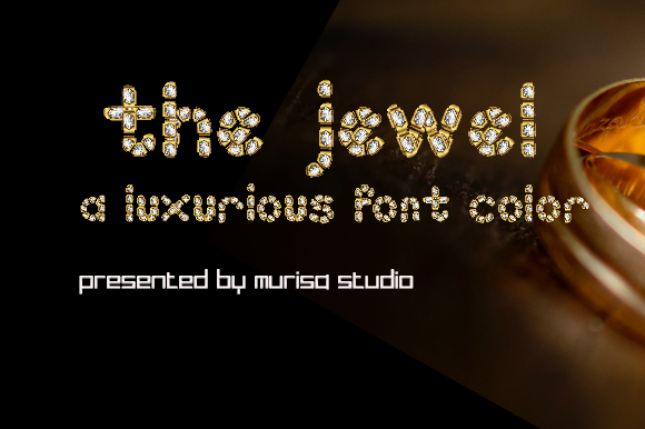 The Jewel: A Cool and Luxurious Color Font for Premium Projects