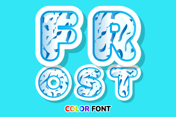 Using the Frost Color Font for Cool, Modern Designs