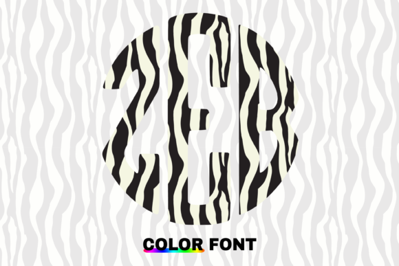 Why Zebra Circle is the Playful Monogram Font Your Brand Needs